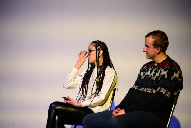 У Луцьку на «Файній гутірці» розмовляли про фейкові новини та медіакультуру під час кризи. ФОТО