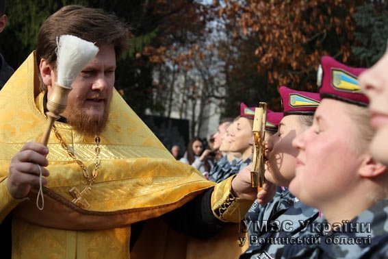 У Луцьку присягли на вірність Україні майбутні правоохоронці. ФОТО. ВІДЕО