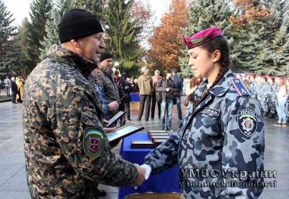 У Луцьку присягли на вірність Україні майбутні правоохоронці. ФОТО. ВІДЕО