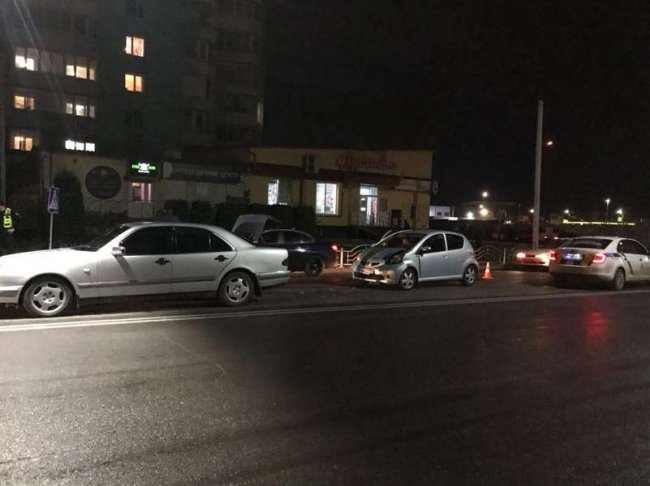 У Луцьку зіткнулися два легковики. ФОТО