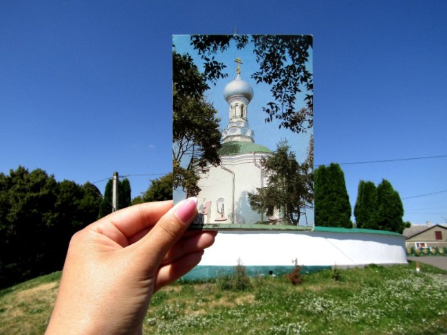 У місті на Волині пам’ятні місця порівняли із ретро-листівками. ФОТО