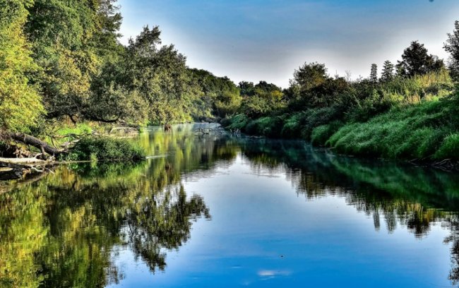 Дивовижні краєвиди волинського нацпарку на світанку. ФОТО