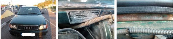 На Волині виявлено автомобіль з підробленими номерами агрегатів та кузова. ФОТО