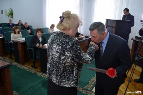 Романюк подякував «левам» луцького бізнесу. ФОТО