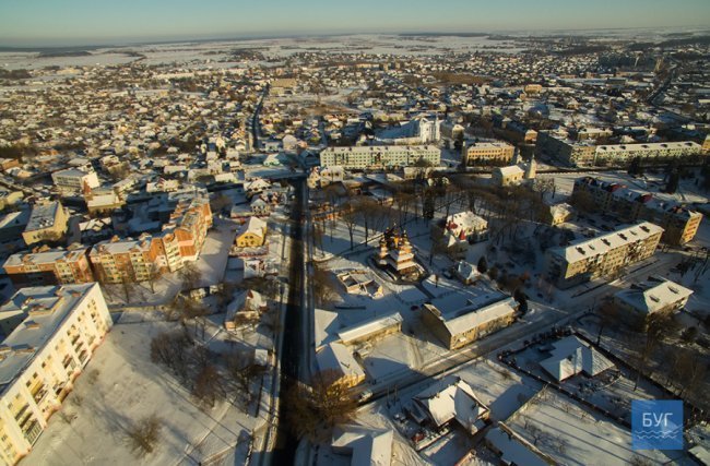 Вражаючі краєвиди: Володимир із висоти пташиного польоту