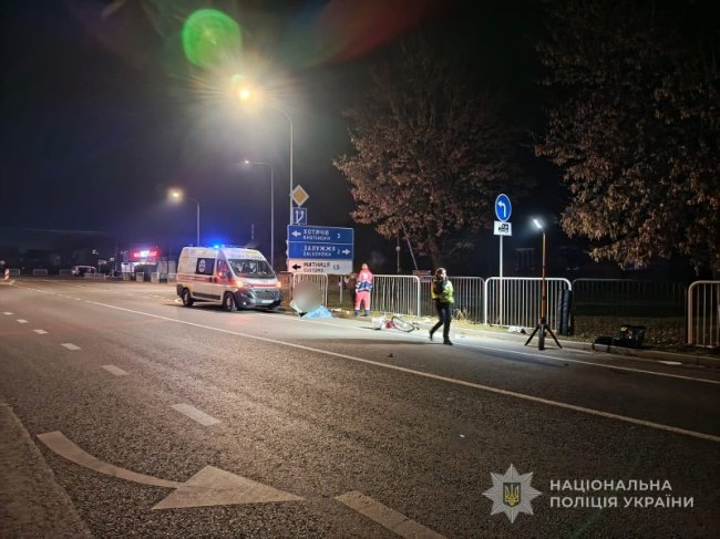 На Волині п’яний водій збив на смерть велосипедистку