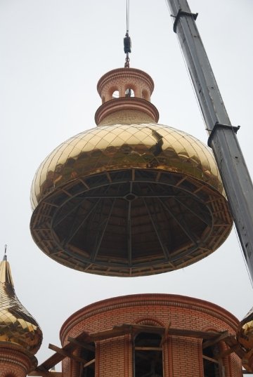 Луцький храм отримав новий купол. ФОТО. ВІДЕО