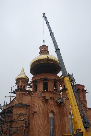 Луцький храм отримав новий купол. ФОТО. ВІДЕО