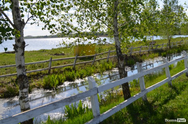 Водовідвідна канава поблизу озера Люцимер