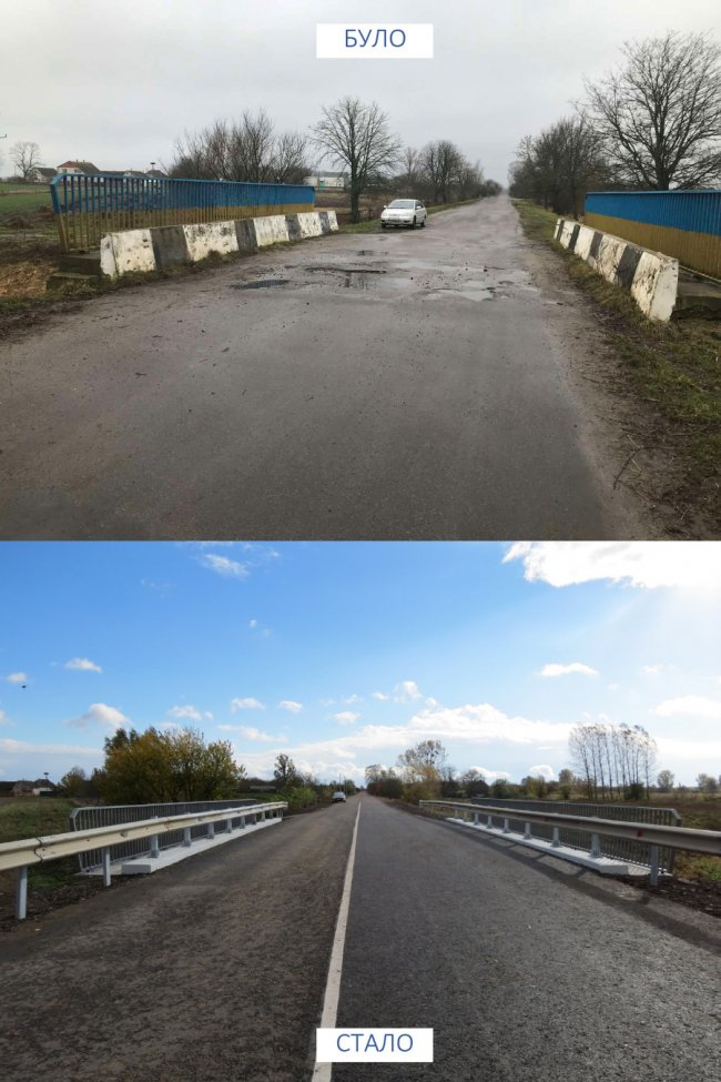 На автодорозі на Волині відремонтували 12-метровий міст. ФОТО