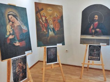 У луцькому музеї показали 7 відреставрованих ікон XVIII-XIX століття. ВІДЕО 