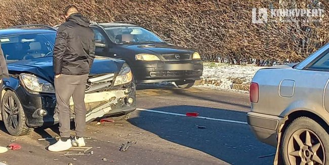 У Луцьку – ДТП на вулиці Огієнка. ФОТО