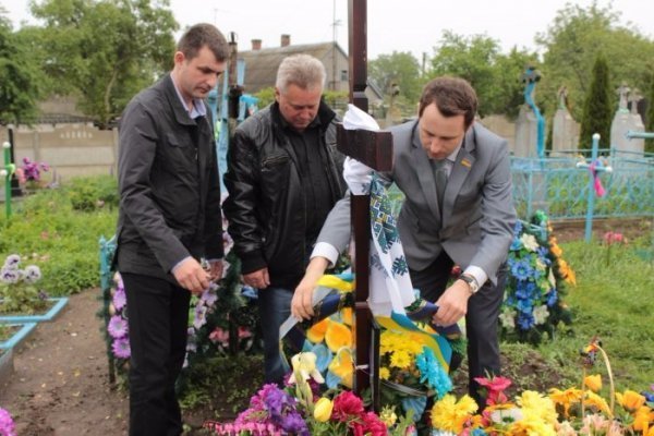 У Кульчині вшанували одного з Героїв, який загинув минулого року під Волновахою. ФОТО