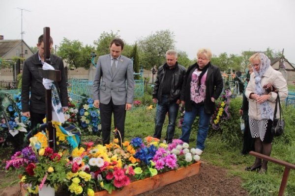 У Кульчині вшанували одного з Героїв, який загинув минулого року під Волновахою. ФОТО