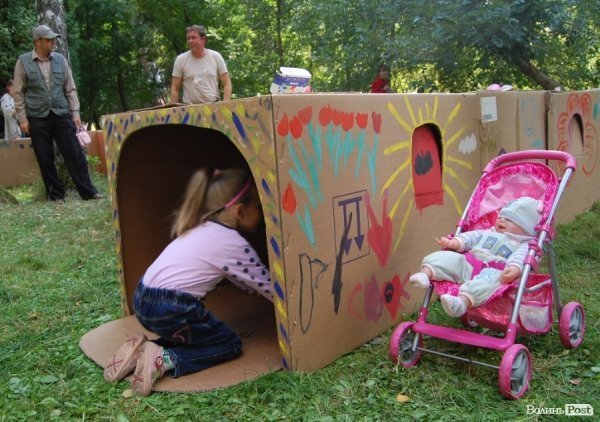 Дитяче екологічне містечко в Луцьку. ФОТО
