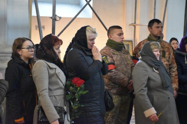 У Луцьку попрощалися із Героєм Артемом Баглайчуком. ФОТО