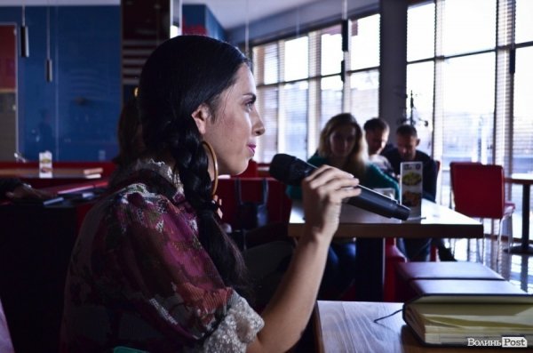 Співачка Lama розповіла про концерт у Луцьку і поділилася думками про Майдан. ФОТО