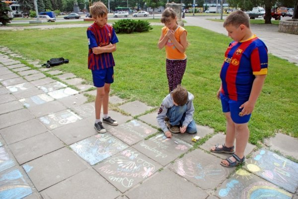 Як діти малювали мрії. ФОТО