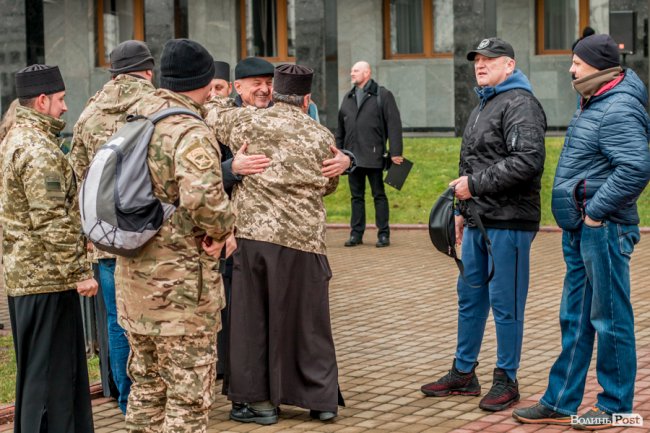 У Луцьку – акція на підтримку полонених Росією моряків. ФОТО 