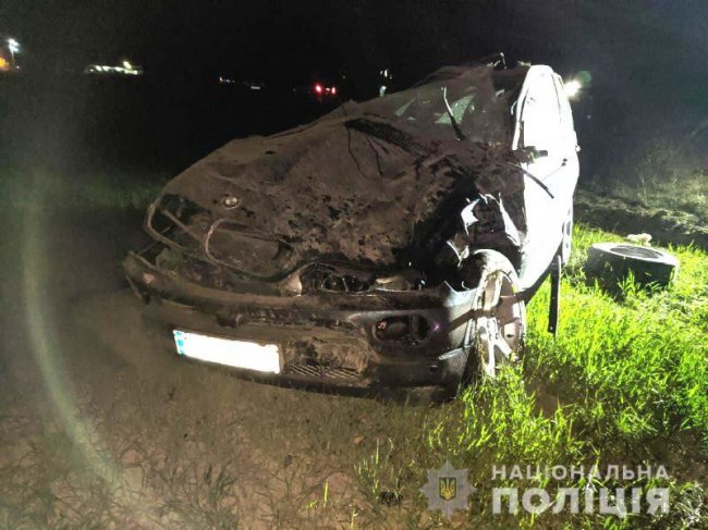 В аварії на Рівненщині травмувалися двоє поліцейських. ФОТО