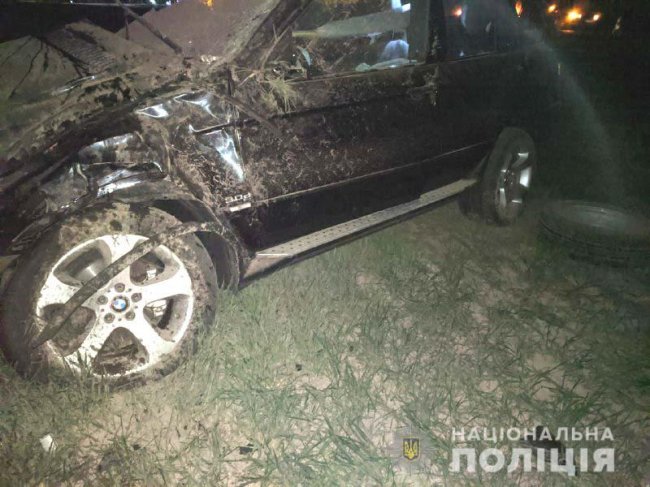 В аварії на Рівненщині травмувалися двоє поліцейських. ФОТО