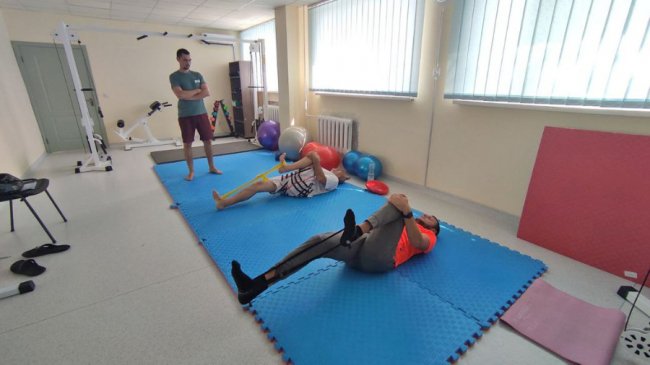 Як у луцькому медзакладі реабілітують військових. ВІДЕО