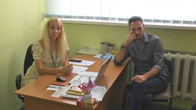 Психологиня Юлія Голуб і психотерапевт Автанділ Коходзе. 