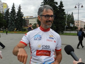 У Луцьку побував відомий інженер-винахідник. ФОТО