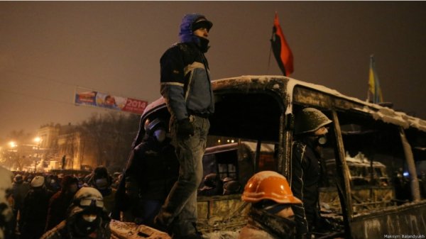 Сутички на Грушевського. ФОТО