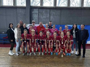 Волинські футзалістки зайняли друге місце на Кубку України 