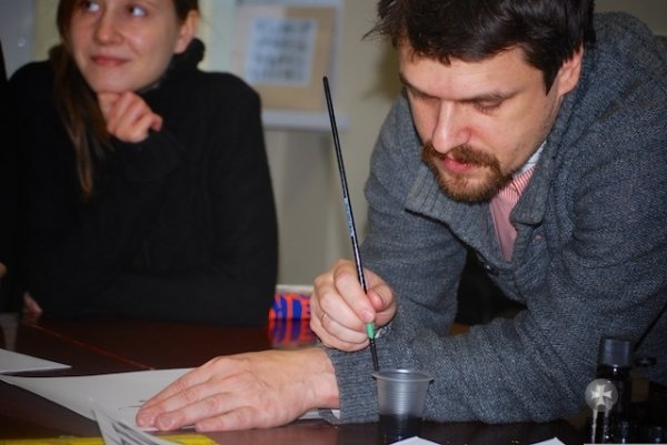 У Луцьку вчились каліграфії. ФОТО