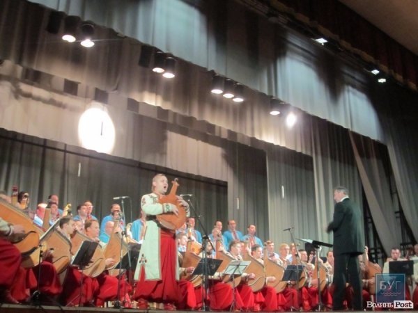 Національна капела бандуристів України виступила у Володимирі-Волинському. ФОТО