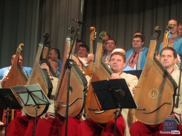Національна капела бандуристів України виступила у Володимирі-Волинському. ФОТО