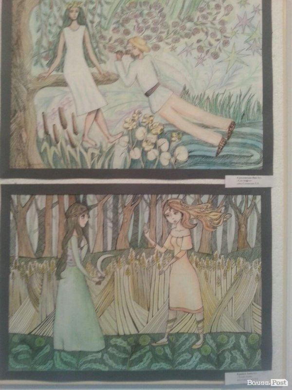 Герої творів Лесі Українки на малюнках дітей. ФОТО 