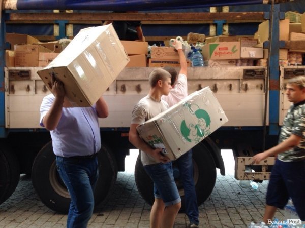 Волинським бійцям відправили 20 тонн допомоги. ФОТО