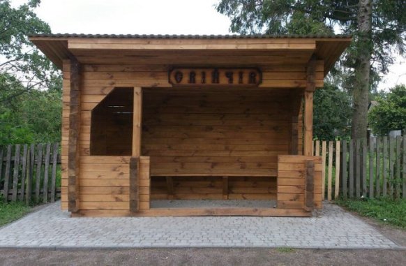 На Волині  поставили три еко-зупинки