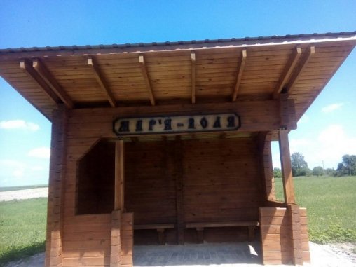 На Волині  поставили три еко-зупинки