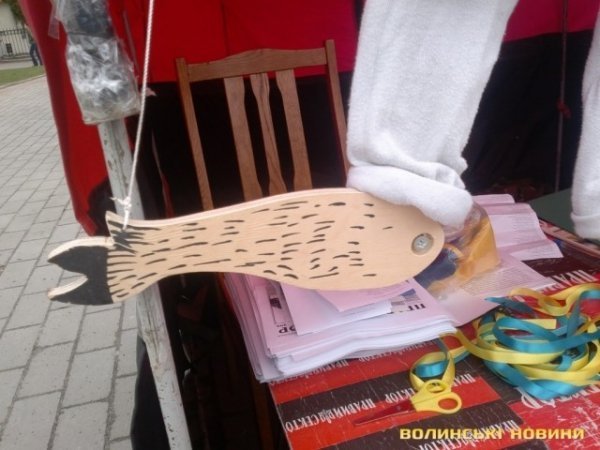 У центр Луцька принесли «Путіна». ФОТО