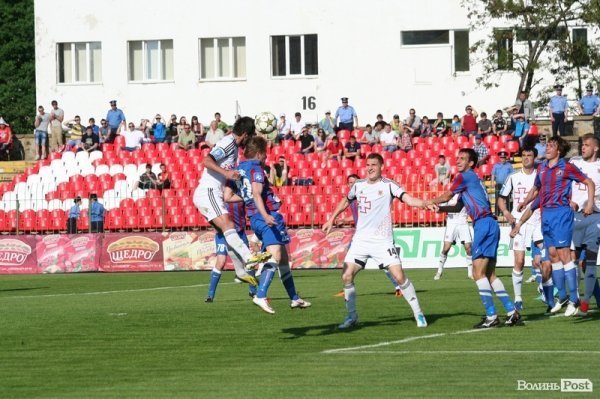 Дебют Кварцяного не вдався: «Волинь» ‒ «Арсенал» 1:3. ФОТО. ВІДЕО