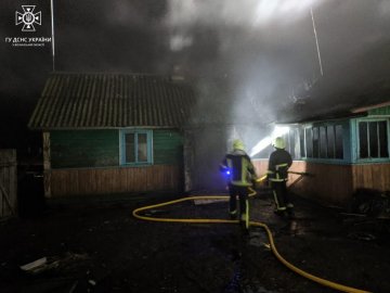 На Волині через несправність плити виникла пожежа  у житловому будинку