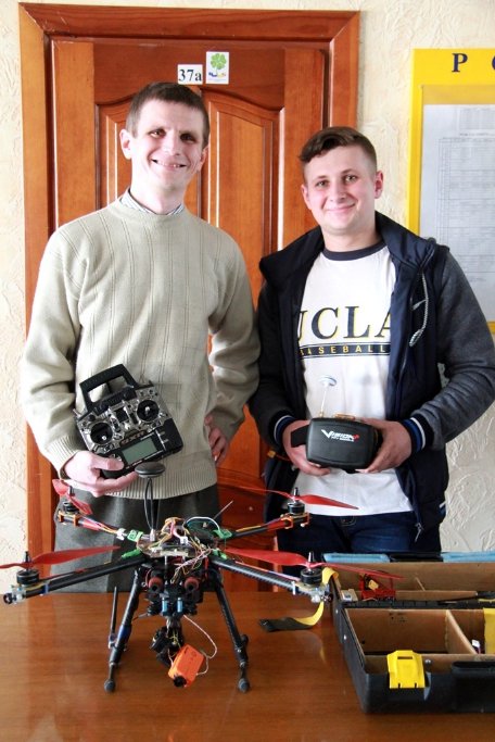 Викладач луцького вишу створює безпілотники. ФОТО