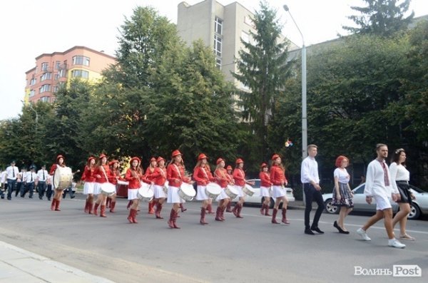 Інавгураційне відкриття та посвята першокурсників СНУ імені Лесі Українки. ФОТО