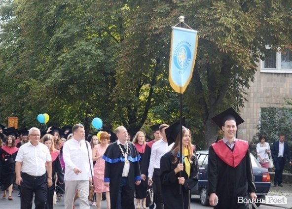 Інавгураційне відкриття та посвята першокурсників СНУ імені Лесі Українки. ФОТО