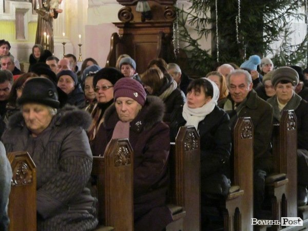 Як римо-католики Луцька святкували Різдво. ФОТО