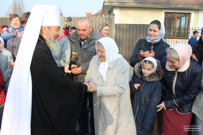 Очільник УПЦ МП відвідав Зимненський монастир