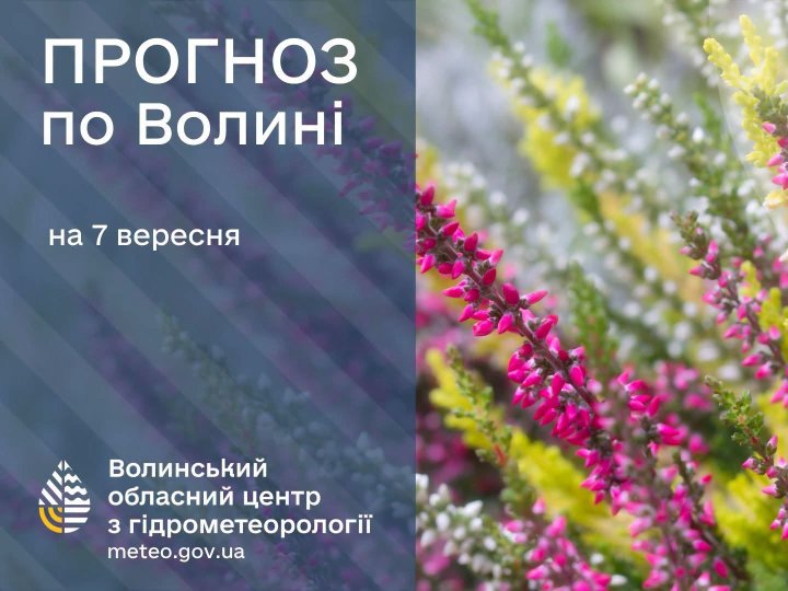 Погода у Луцьку та на Волині: які прогнози синоптиків на понеділок, 7 вересня