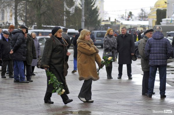 У Луцьку провели в останню путь Антона Кривицького