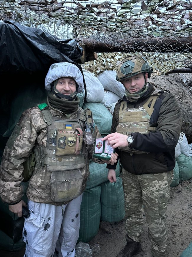 Волинські тероборонівці отримали нагороди на фронті. ФОТО