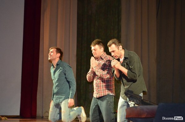 У Луцьку показали виставу «Великий Льох» у сучасні інтерпретації. ФОТО