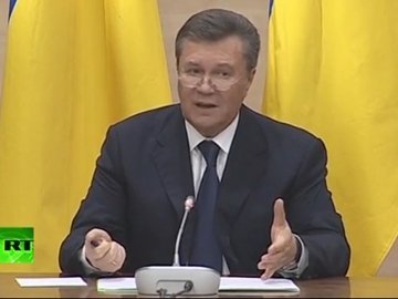 Янукович прокоментував події в Криму